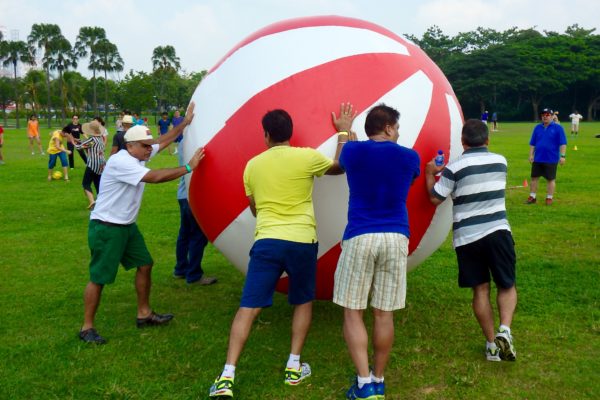 Gigantic Beach Push Ball