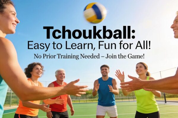 Tchoukball is easy to learn, which lets mixed-experience groups join a session without prior training
